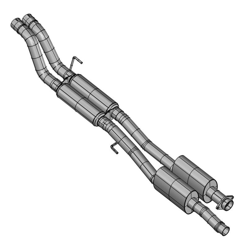 Kooks 17-19 Ford F150 Raptor EcoBoost Escape dual Cat-Back de 3 pulgadas (2 silenciadores/2 resonadores) Utilice tubos OEM