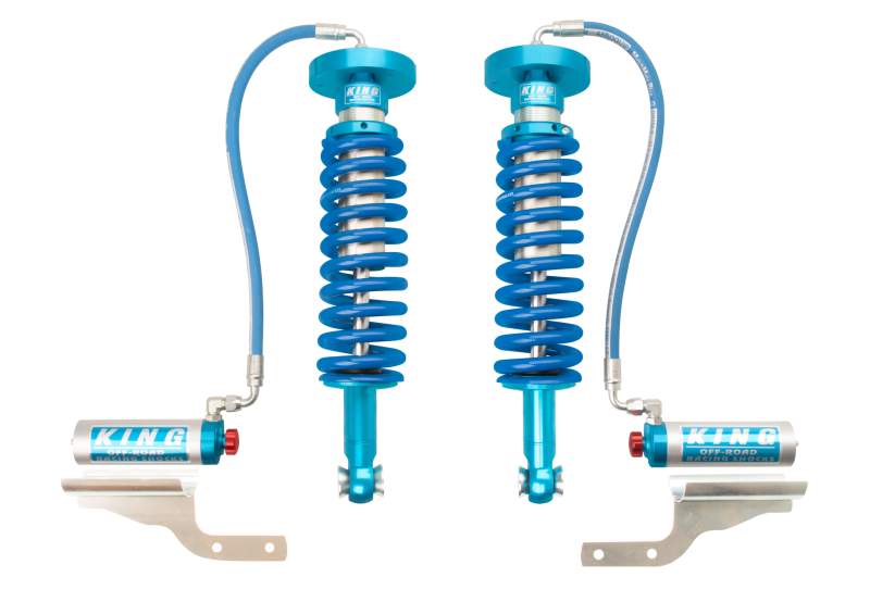 King Shocks 09-13 Ford F150 2WD/4WD Delantero 2.5 Dia Depósito Remoto Coilover con Ajustador (Par)