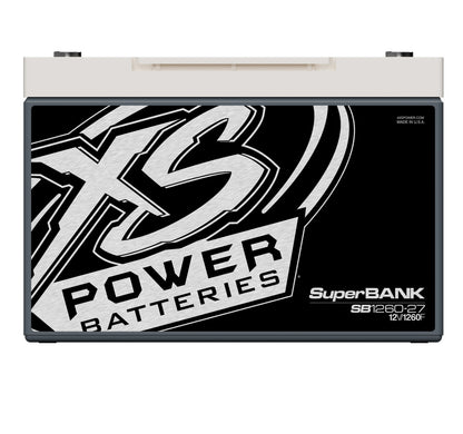 XS Power Baterías Módulos de condensadores Super Bank de 12 V - Pernos de terminal M6 incluidos 31000 amperios máximos