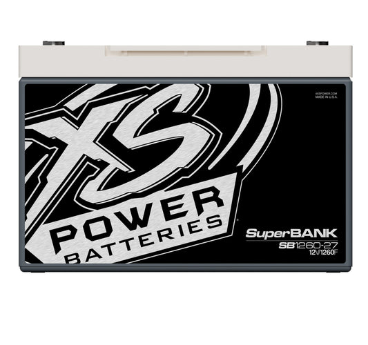 XS Power Batteries 12V Super Bank Capacitor Modules - M6 Terminal Bolts Included  31000 Max Amps