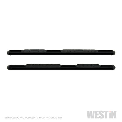 Westin Premier 4 Oval Nerf Step Bars - 85 in - Black