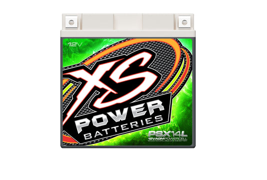 Baterías XS Power Baterías AGM Powersports Series de 12 V - Pernos de terminal M6 incluidos 800 amperios máximos