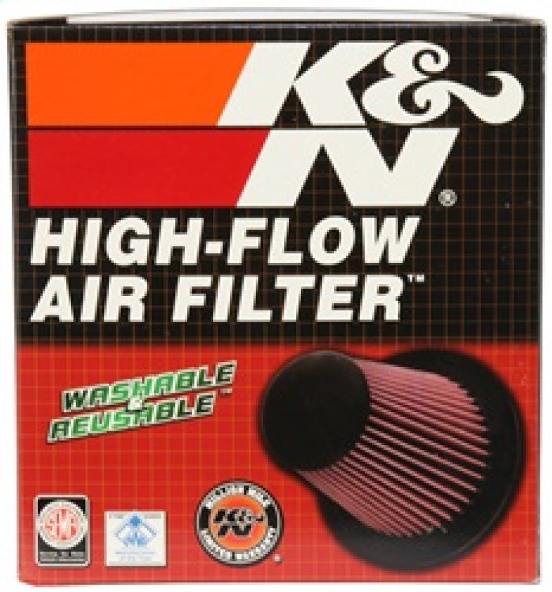 Filtro de aire universal con abrazadera K&amp;N de 6 pulgadas FLG / 7-1/2 pulgadas B / 5-7/8 pulgadas T / 6 pulgadas H