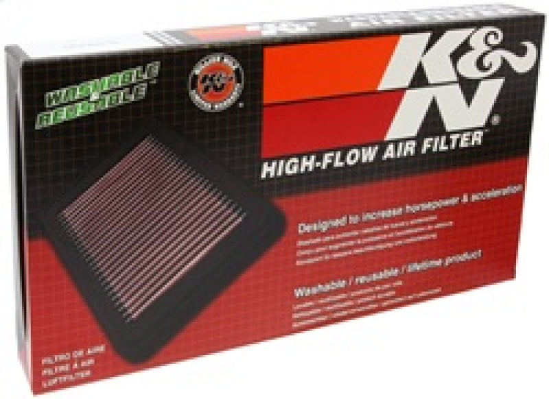 Filtro de aire de repuesto K&amp;N FORD FOCUS C-MAX 1.6 y 1.8 TAMAÑO OE 281 M X 190 MM