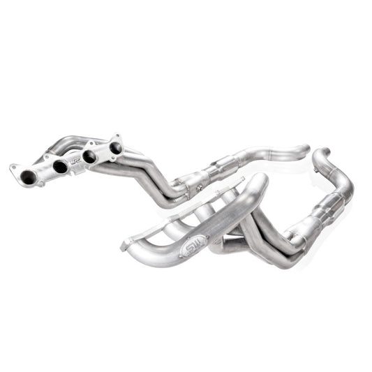 Stainless Works 2015-2017 Mustang GT Headers 1-7/8in Primaries 3in High-Flow Cats Factory Connection
