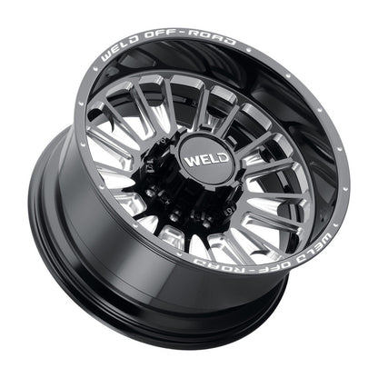 Weld Off-Road W121 20X10 Scorch 6X135 6X139.7 ET13 BS6.00 Gloss Black MIL 106.1