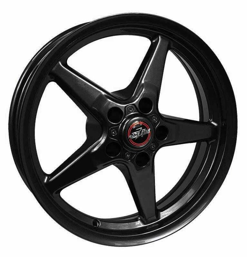 Race Star 92 Drag Star Focus/Sport Compact 17x8 5x108BC 6.13BS 43 mm Offset Rueda negra brillante para Focus ST y Focus RS