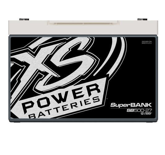 XS Power Batteries 12V Super Bank Capacitor Modules - M6 Terminal Bolts Included  10000 Max Amps