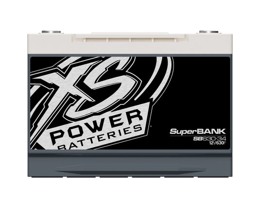 XS Power Batteries 12V Super Bank Capacitor Modules - M6 Terminal Bolts Included  15500 Max Amps