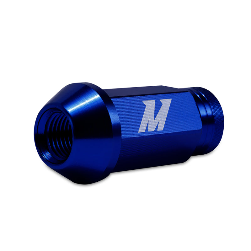 Tuercas de bloqueo de aluminio Mishimoto M12x1.5 - Juego de 27 piezas - Azul
