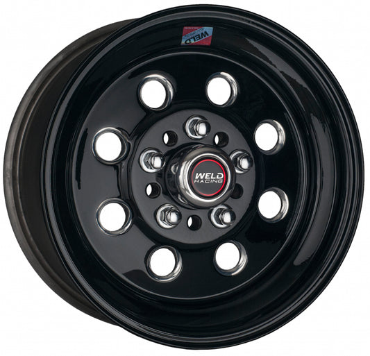 Soldadura Draglite 15x8 / 5x4.5 y 5x4.75 BP / 4.5in. Rueda BS negra - Sin bloqueo de talón