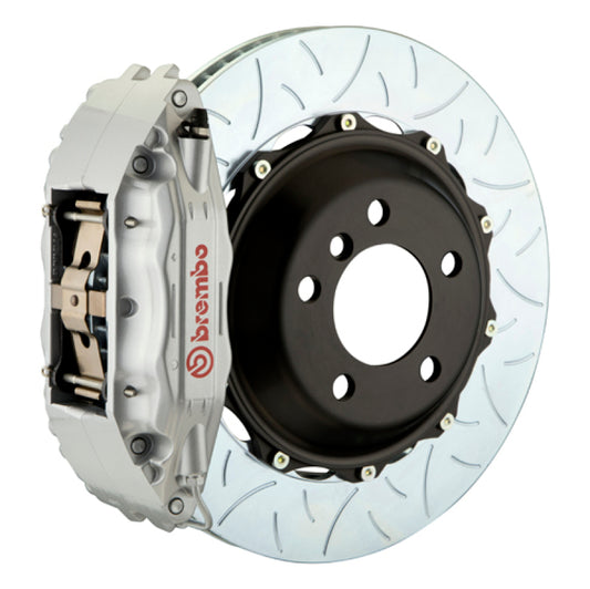 Brembo 94-04 Mustang (SN95) Front GT BBK 4 Piston Cast 2pc 355x32 2pc Rotor Slotted Type-3-Silver