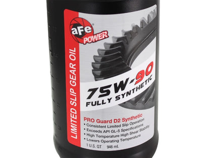 aFe Power Cubierta del diferencial trasero (mecanizada) 12 pernos 9.75 pulgadas 97-16 Ford F-150 con aceite para engranajes 4 QT