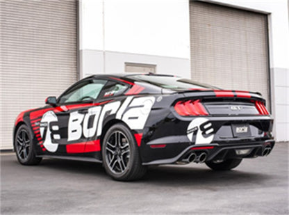 Borla 2018 Ford Mustang GT 5.0L AT/MT (sin válvulas) ATAK Escape Cat-Back de 3 pulgadas con puntas pulidas