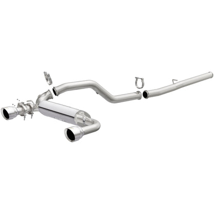 MagnaFlow CatBack 16-17 Ford Focus RS 2.3L Race Series Dual Exit Polished Stainless Exhaust