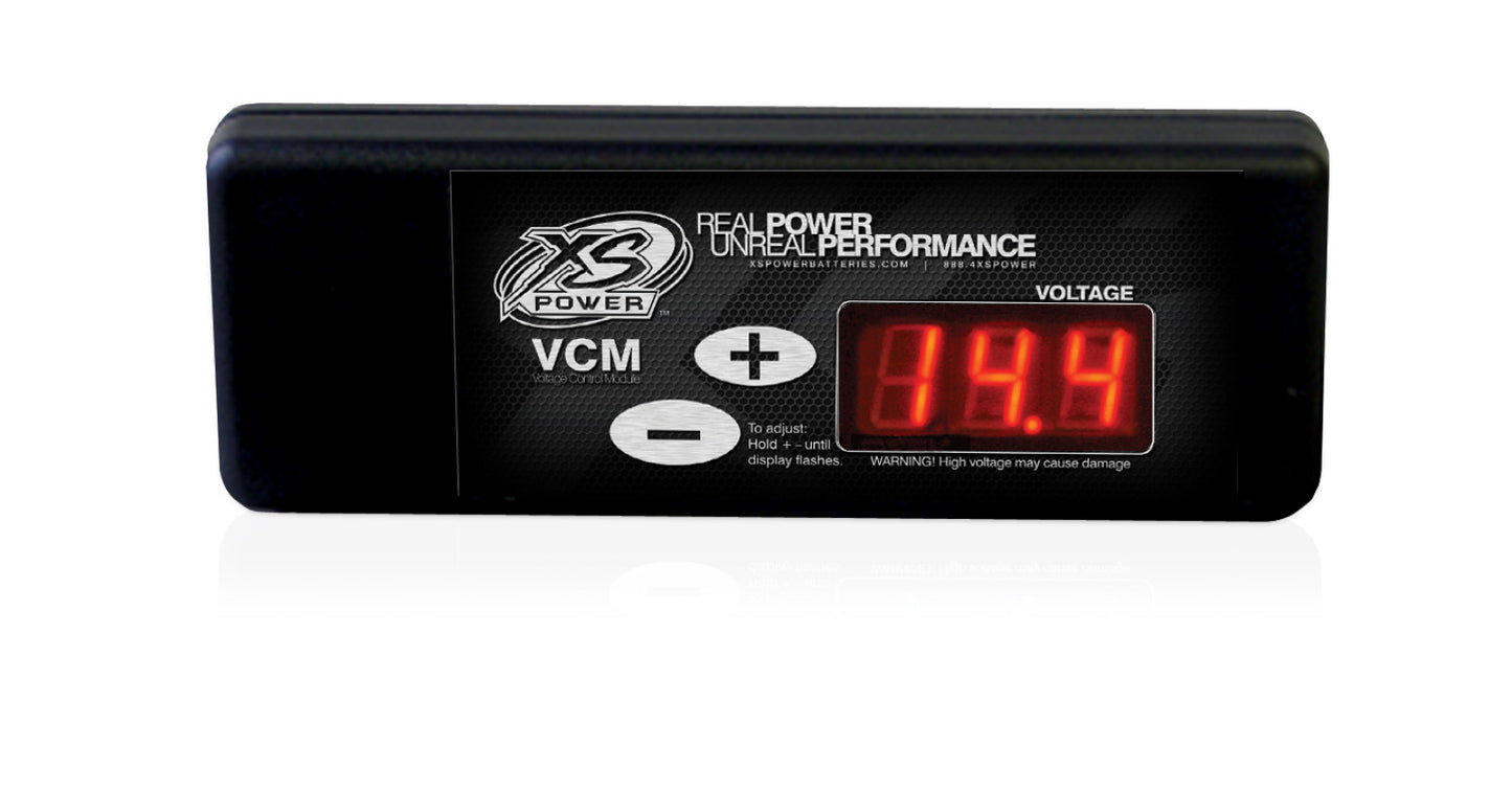 XS Power Batteries VCM Digital Dash Mount Controller, Red Display