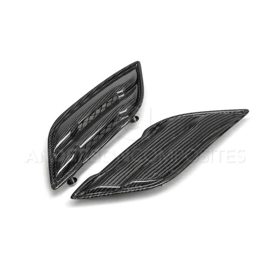 Anderson Composites 17-18 Ford Raptor Tipo OE Ventilaciones de guardabarros de fibra de carbono