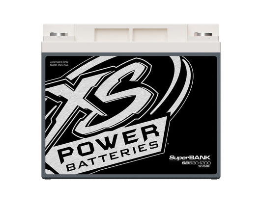 XS Power Batteries 12V Super Bank Capacitor Modules - M6 Terminal Bolts Included  15500 Max Amps