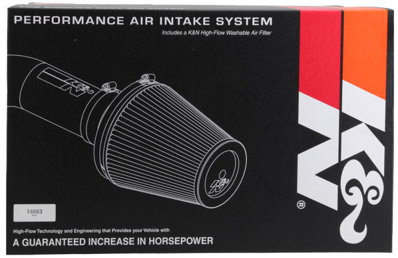 Admisión de rendimiento del cargador de aire K&amp;N 17-19 Ford F150/Raptor V6-3.5LF/I