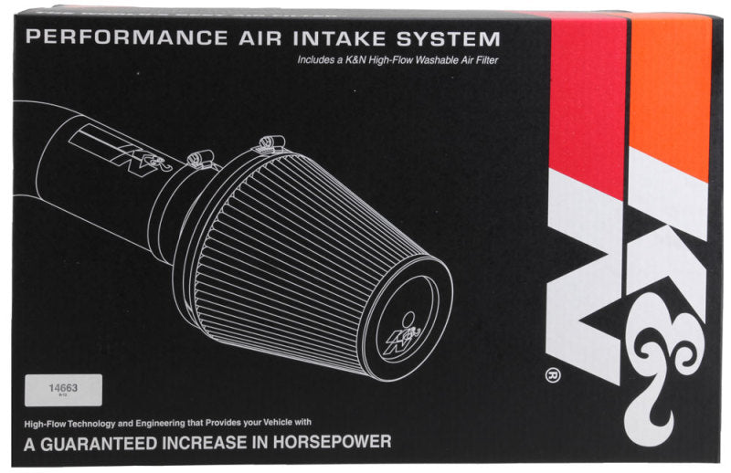 Admisión de rendimiento AirCharger serie 63 de K&amp;N 15-19 Ford F150 5.0L V8 F/I