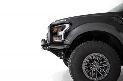 Addictive Desert Designs 17-20 Ford Raptor Pro Aro de luz adicional - Martillo negro