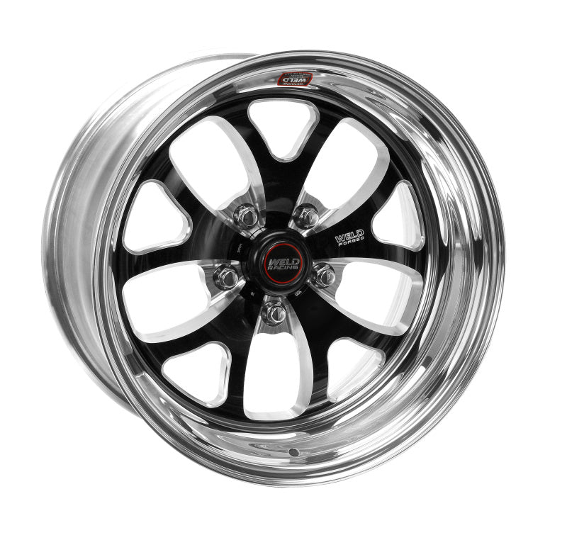 Soldar S76 17x10 / 5x4.5 BP / 7.8in. Rueda BS Black (almohadilla mediana) - Sin bloqueo de talón