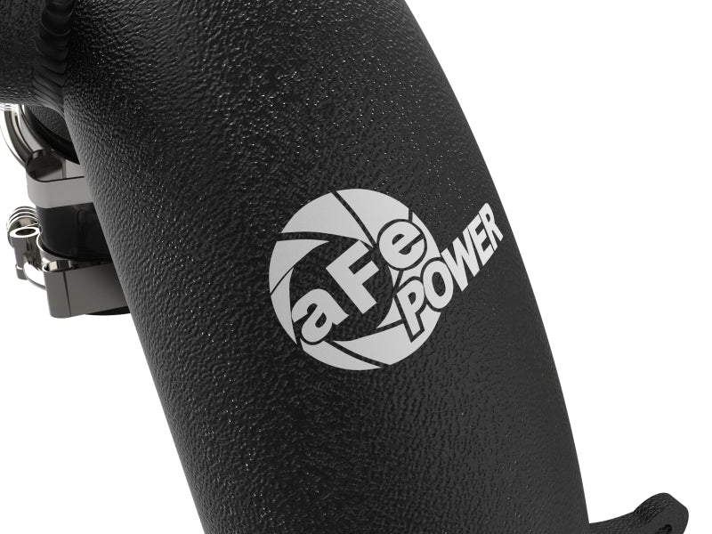 aFe Power 21-22 Ford Bronco L4-2.3L (t) BladeRunner 3 IN Tubo de carga caliente de aluminio negro