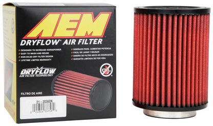 Filtro AEM Aif, flujo seco de 3 pulgadas FLG/ 5 pulgadas OD/ 6-1/2 pulgadas H