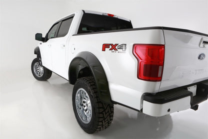 Bushwacker 18-19 Ford F-150 DRT estilo bengalas 4 piezas - negro