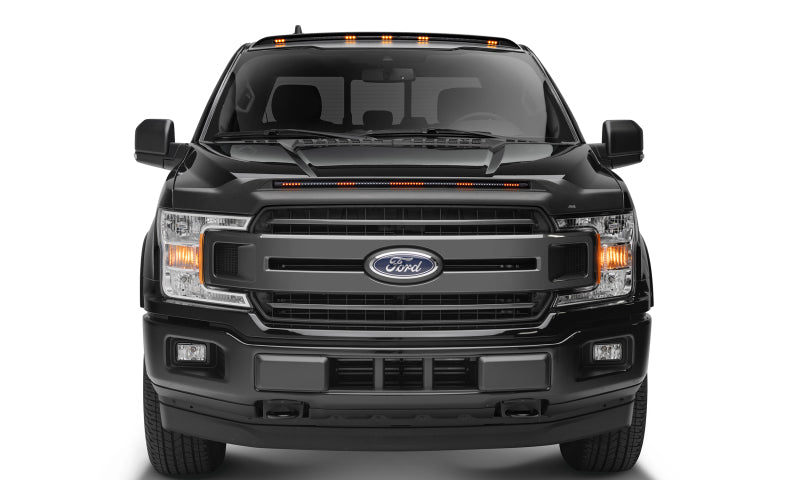 AVS 15-20 Ford F-150 (Excl. Raptor) Aeroskin Lightshield Pro de perfil bajo - Negro