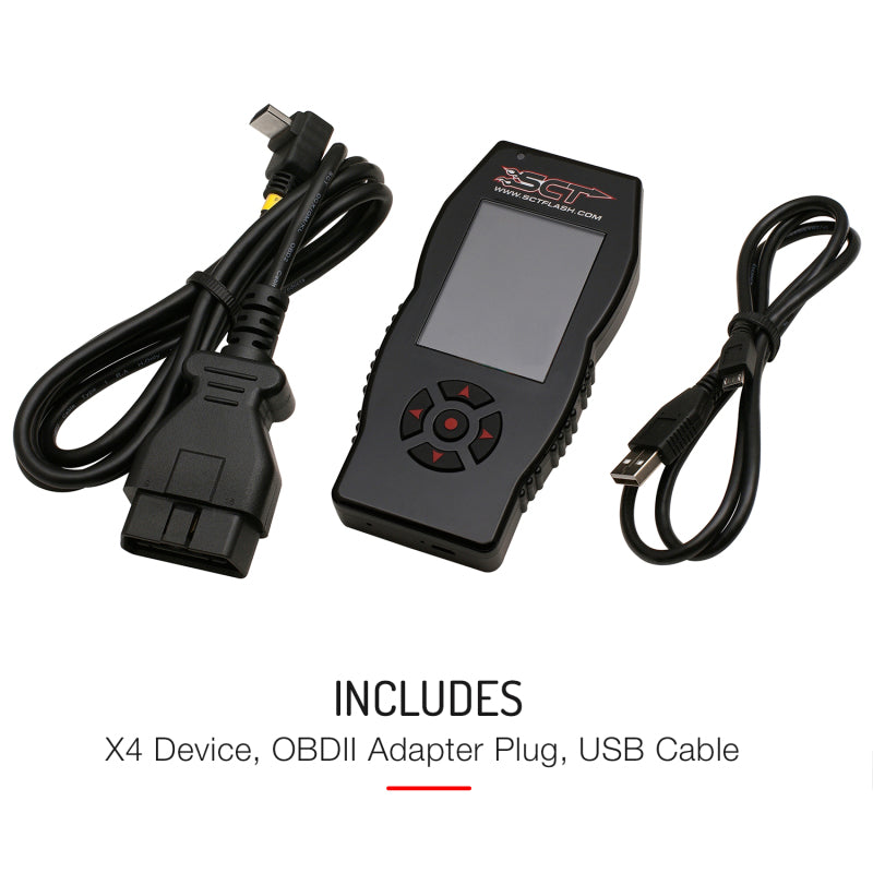 SCT Ford Cars & Trucks (Gas & Diesel) X4 Power Flash Programmer EO Certified