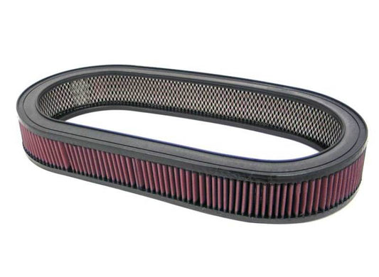 Filtro de aire de repuesto K&amp;N FORD V8-390,427;3-2BBL,2-4BBL.