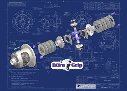 Yukon Gear Dura Grip Positracción para Ford 8.8 pulgadas con 28 ejes estriados