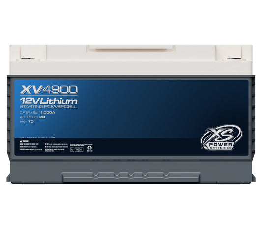 XS Power Batteries 12V Lithium Titanate XV Series Batteries - M6 Terminal Bolts Included 1335 Max Amps