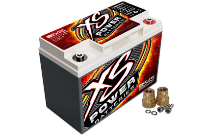 XS Power Batteries 12V AGM S Series Batteries - Automotive Terminals Included 800 Max Amps