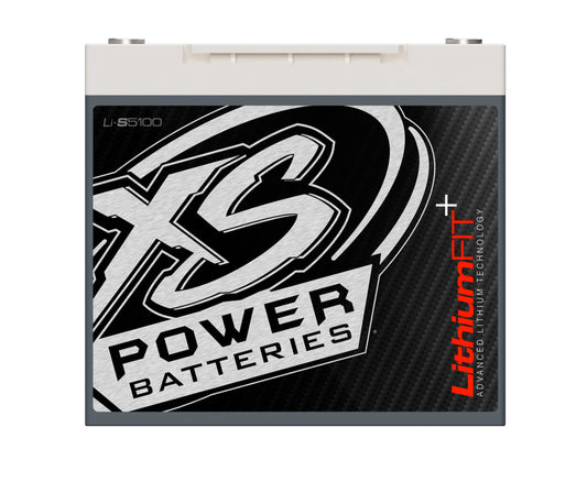 Baterías XS Power Baterías de litio Racing de 12 V - Pernos de terminal M6 incluidos 3840 amperios máximos