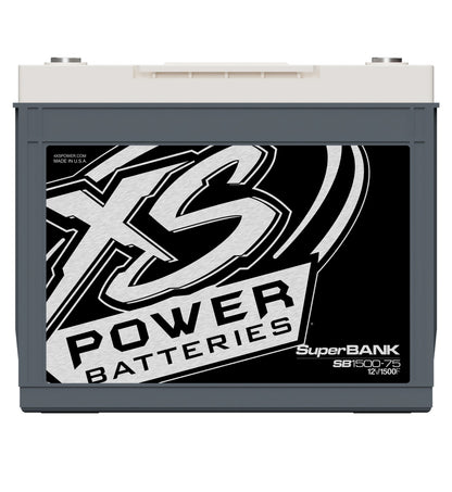 XS Power Baterías Módulos de condensadores Super Bank de 12 V - Pernos de terminal M6 incluidos 30000 amperios máximos