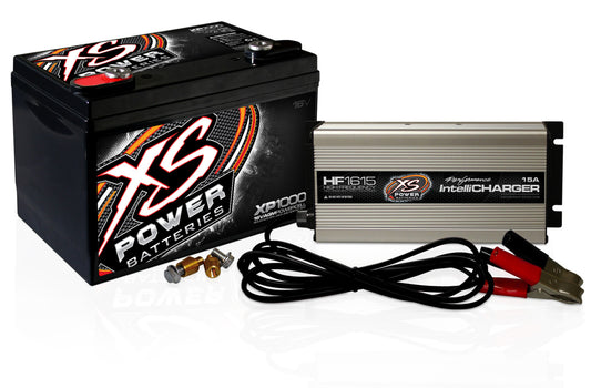 XS Power Batteries 16V AGM Batteries - 3/8" Stud Terminals Included 2400 Max Amps