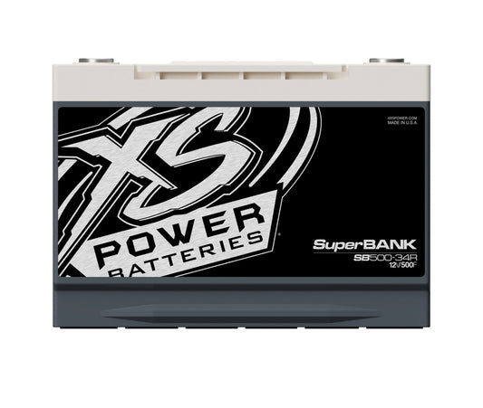 XS Power Batteries 12V Super Bank Capacitor Modules - M6 Terminal Bolts Included  10000 Max Amps