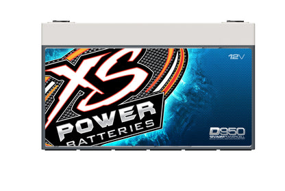 XS Power Batteries 12V AGM D Series Batteries - M6 Terminal Bolts Included 2100 Max Amps