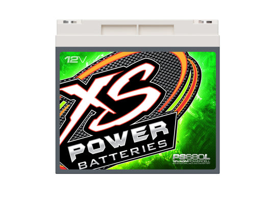 Baterías XS Power Baterías AGM Powersports Series de 12 V - Pernos de terminal M6 incluidos 1000 amperios máximos