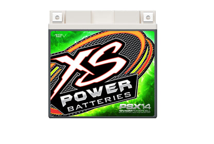 Baterías XS Power Baterías AGM Powersports Series de 12 V - Pernos de terminal M6 incluidos 800 amperios máximos