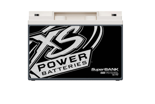 XS Power Batteries 12V Powersports Super Bank Capacitor Modules - M6 Terminal Bolts Included 1500 Max Amps