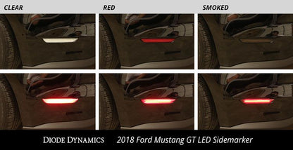 2015-2021 LED Sidemarkers for Ford Mustang (pair)