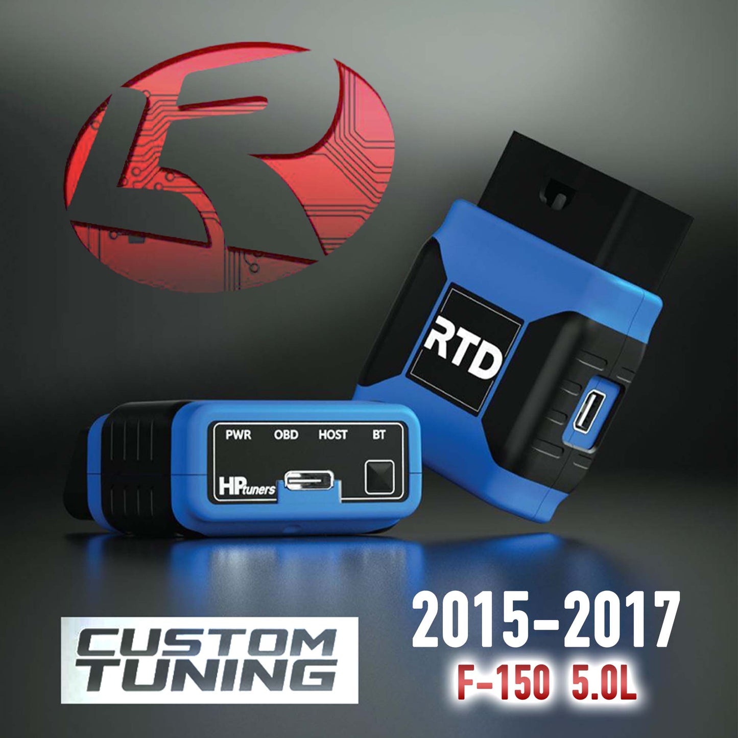Lund Racing HP Tuners RTD+ with 2015-2017 F150 5.0 Custom Tune