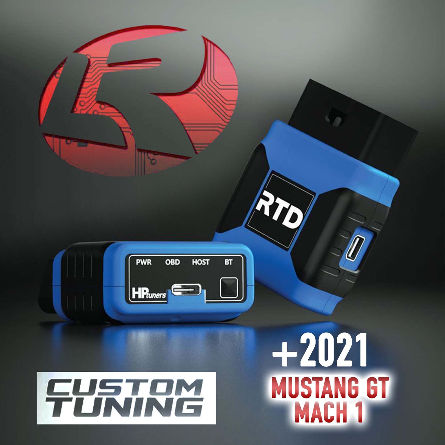 Ajuste personalizado de Lund Racing con HPTuners RTD para S550 Mustang GT 2021/ Mach 1