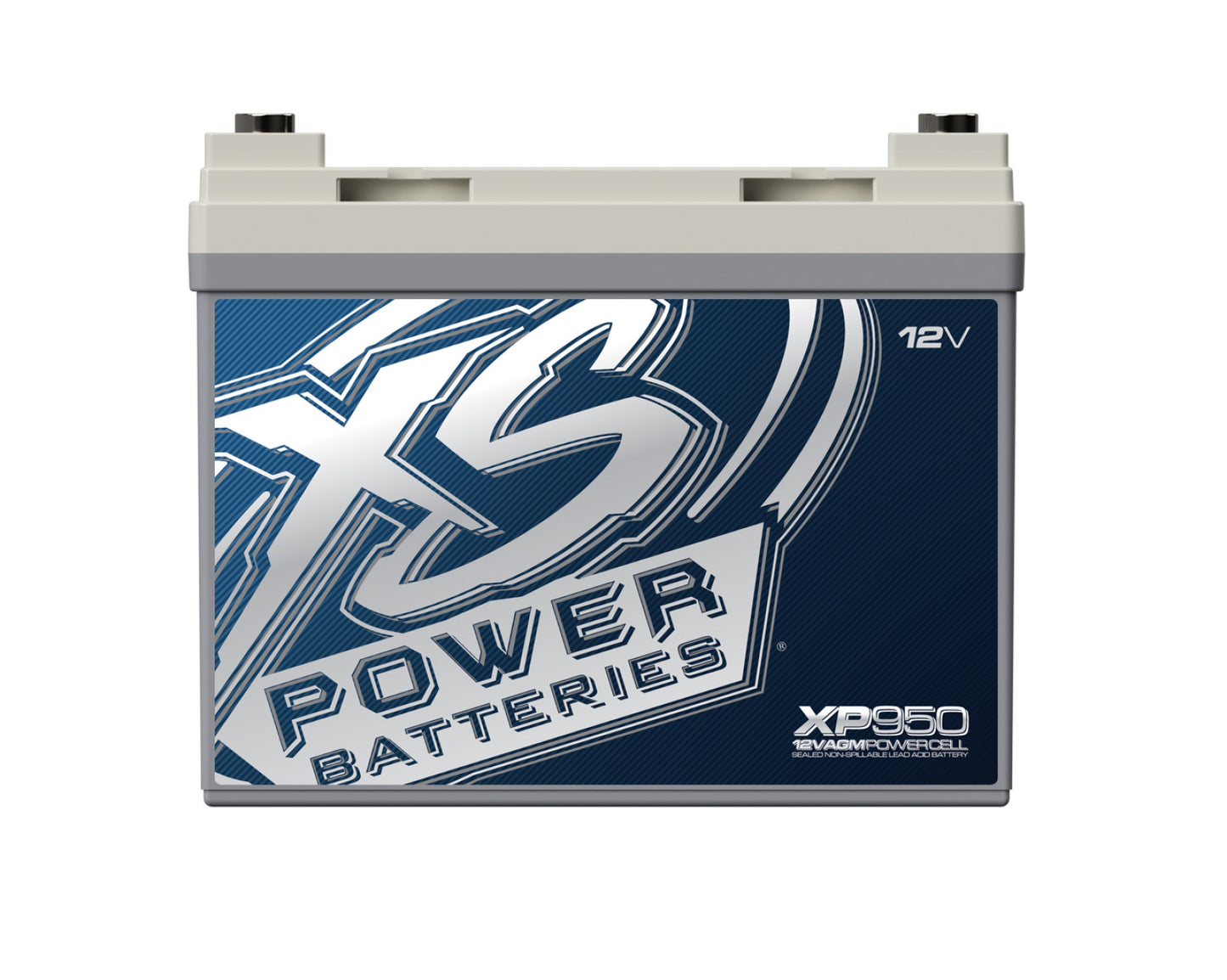 XS Power Batteries 12V AGM XP Series Supplemental Batteries - M6 Terminal Bolts Included 950 Max Amps