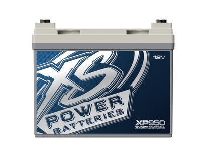 XS Power Batteries 12V AGM XP Series Supplemental Batteries - M6 Terminal Bolts Included 950 Max Amps