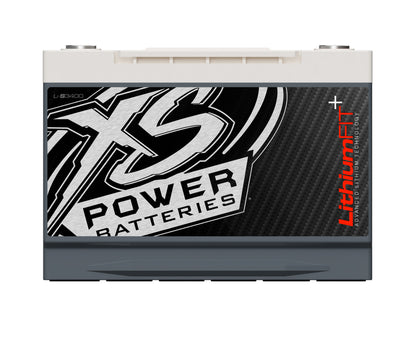 Baterías XS Power Baterías de litio Racing de 12 V - Pernos de terminal M6 incluidos 4800 amperios máximos