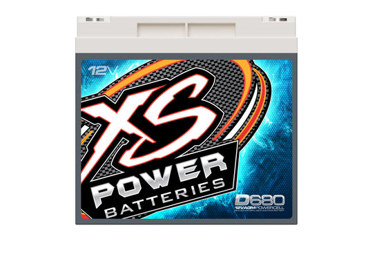 Baterías XS Power Baterías AGM serie D de 12 V - Pernos de terminal M6 incluidos 1000 amperios máximos